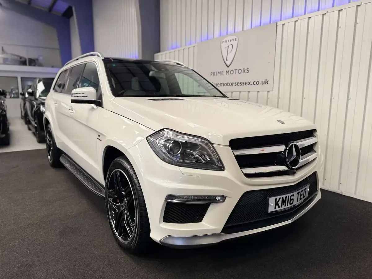 Used Mercedes GL63 AMG AMG 549 HP (403 kW) 2016 White SUV