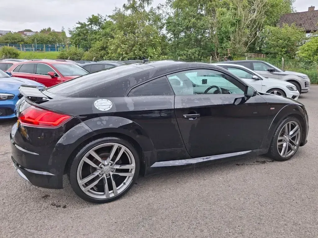 Used Audi TT S-Line 180 HP (132 kW) 2017 Black Coupe