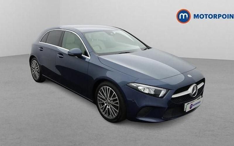 Used Mercedes A200 Executive 150 HP (110 kW) 2021 Blue Hatchback