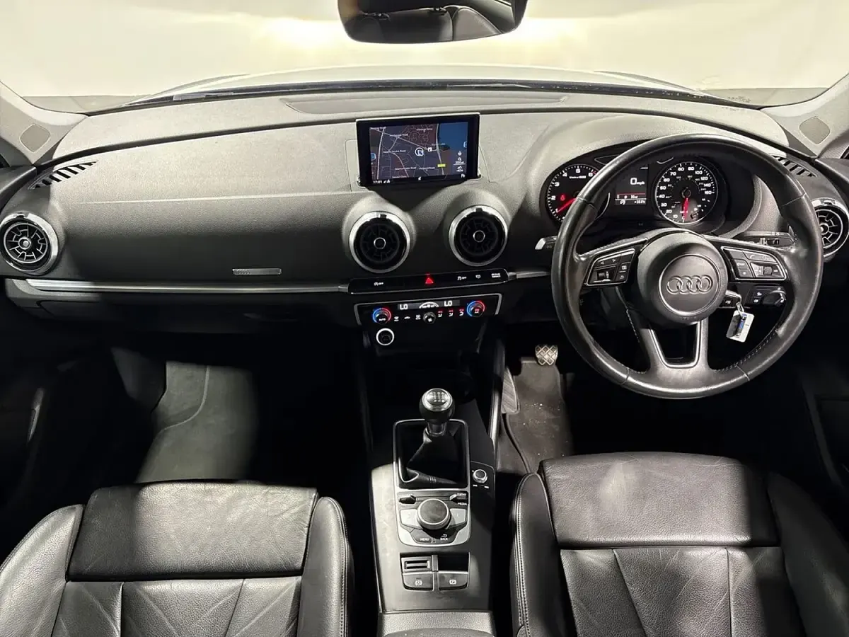 Used Audi A3 Sport 150 HP (110 kW) 2018 Blue Sedan