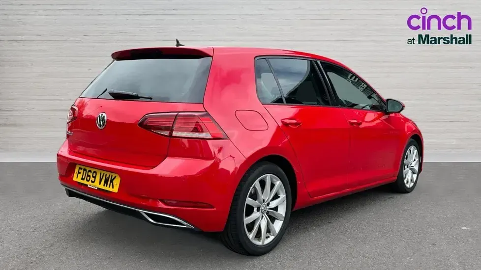 Used VW Golf VII GT 150 HP (110 kW) 2019 Red