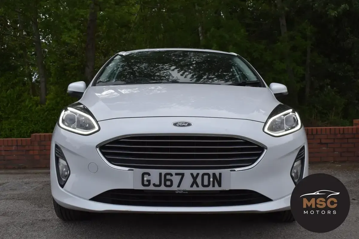 Used Ford Fiesta Titanium 2017 White Hatchback