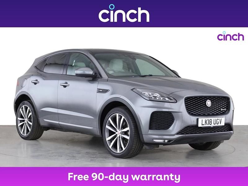 Grey Used 2018 Jaguar E-Pace R-Dynamic SUV | £17,999 (Fair price) - Image 1/3