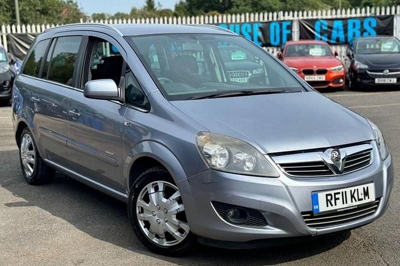 Silver Used 2011 Vauxhall Zafira MPV | £1,290 (Good price) - Image 1/1