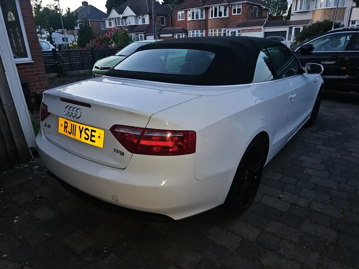 Used Audi A5 Cabriolet 2011 White Cabriolet