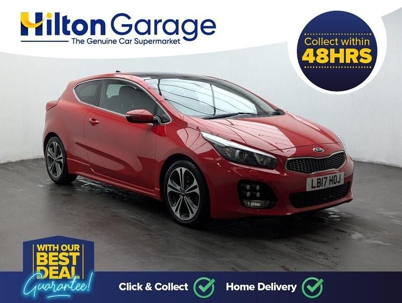 Used Kia ProCeed GT-Line S 134 HP (98 kW) 2017 Red Hatchback