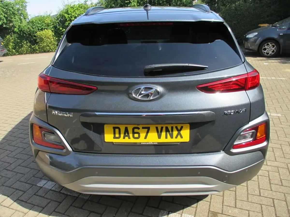 Used Hyundai Kona Premium 2018 Grey SUV