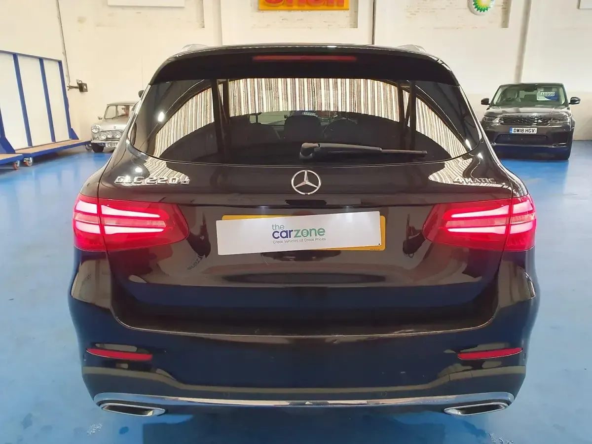 Used Mercedes GLC220 AMG line 170 HP (125 kW) 2016 Black SUV