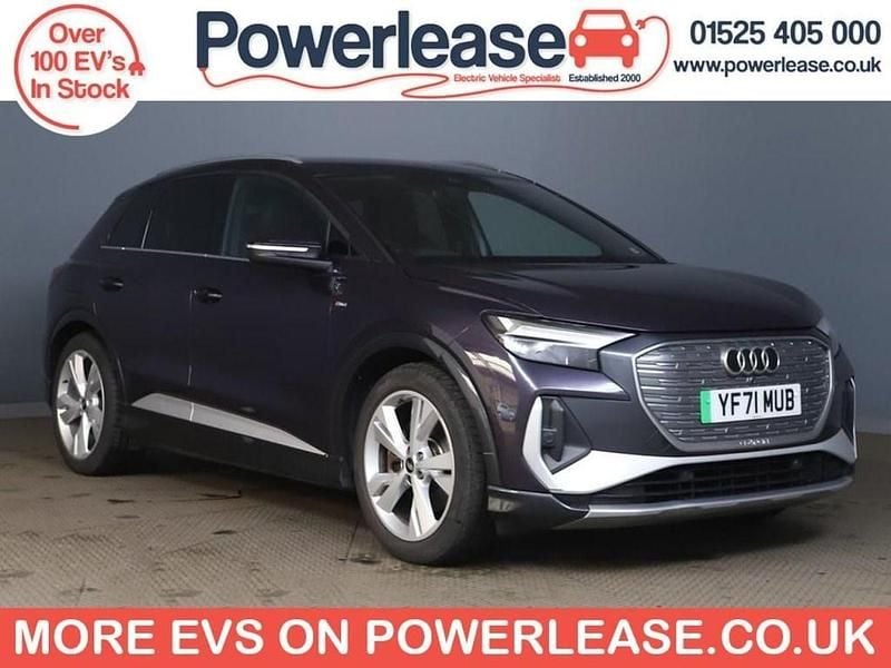 Used Audi Q4 e-tron S-Line 150 kW (204 HP) 2022 Purple SUV