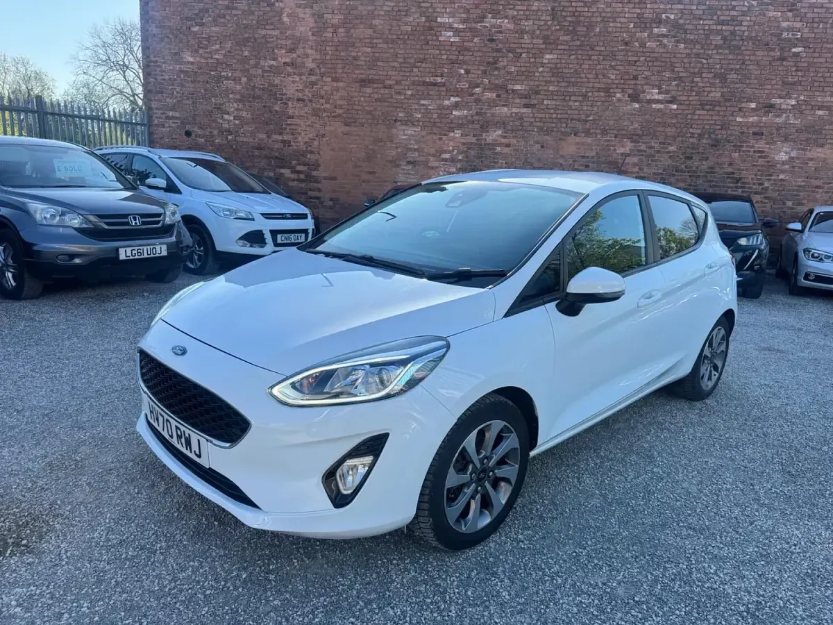 Used Ford Fiesta Trend 2020 White Hatchback