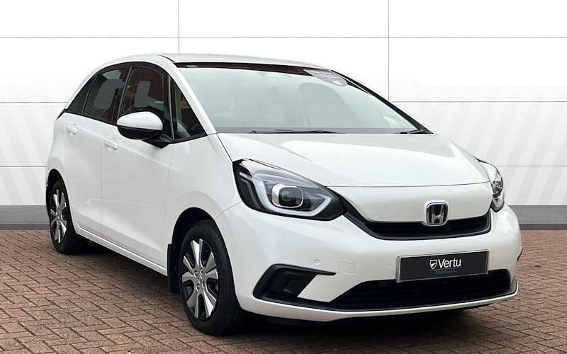 White Used 2022 Honda Jazz Hybrid Hatchback | £16,491 (Good price) - Image 1/4