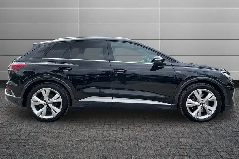 Used Audi Q4 e-tron S-Line 150 kW (204 HP) 2023 Black SUV