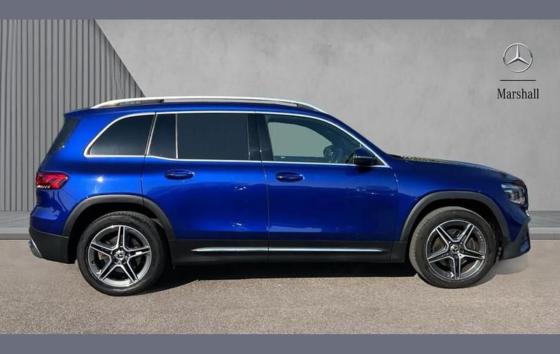 Used Mercedes GLB200 AMG line 161 HP (118 kW) 2022 Blue SUV