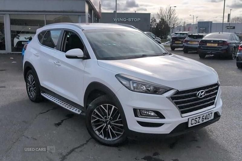 Used Hyundai Tucson Premium 132 HP (97 kW) 2018 White SUV