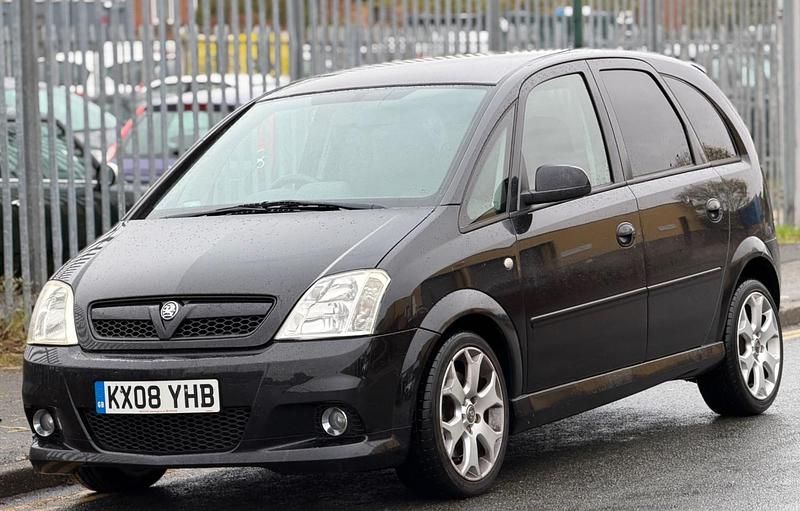 Black Used 2008 Vauxhall Meriva MPV | £4,495 (Expensive) - Image 1/4