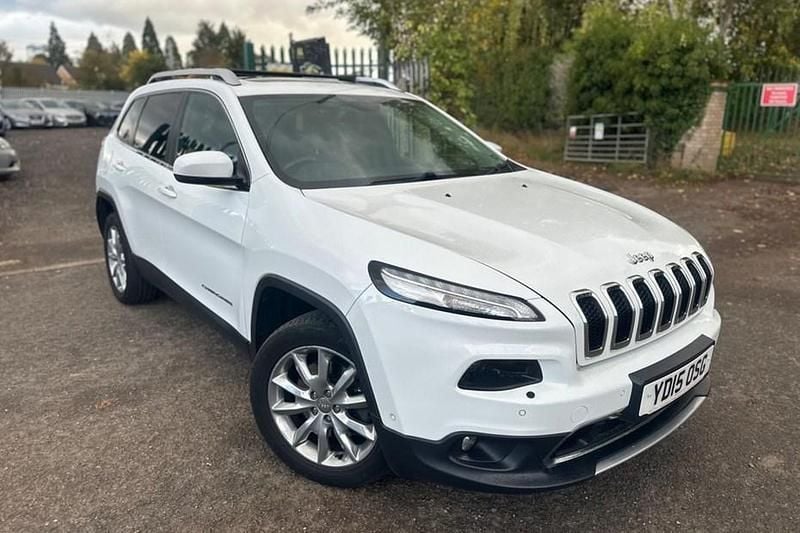 White Used 2015 Jeep Cherokee Limited SUV | £7,495 (Fair price) - Image 1/1