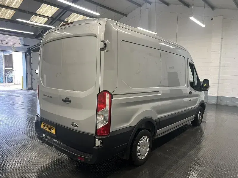 Used Ford Transit Trend 130 HP (95 kW) 2021 Silver Van