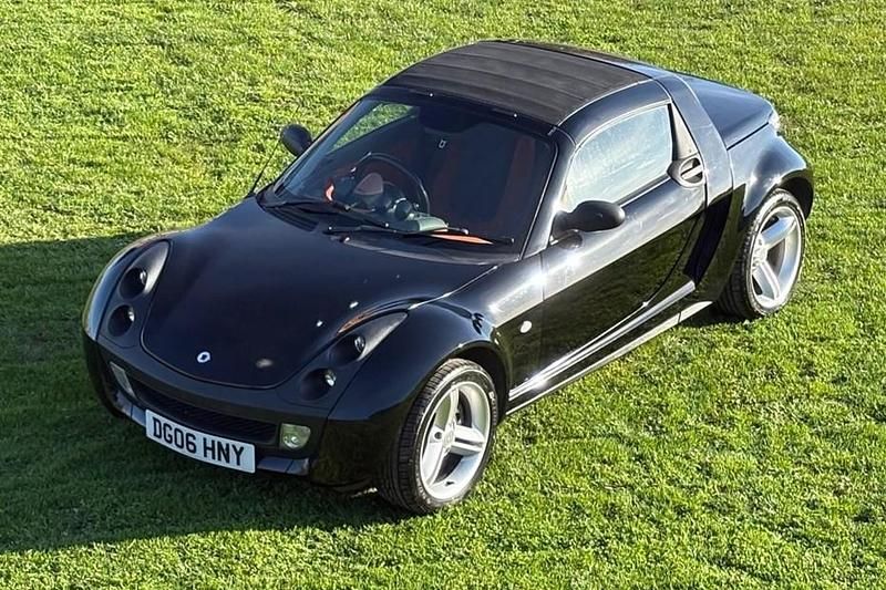 Used Smart Roadster 80 HP (58 kW) 2006 Black Cabriolet