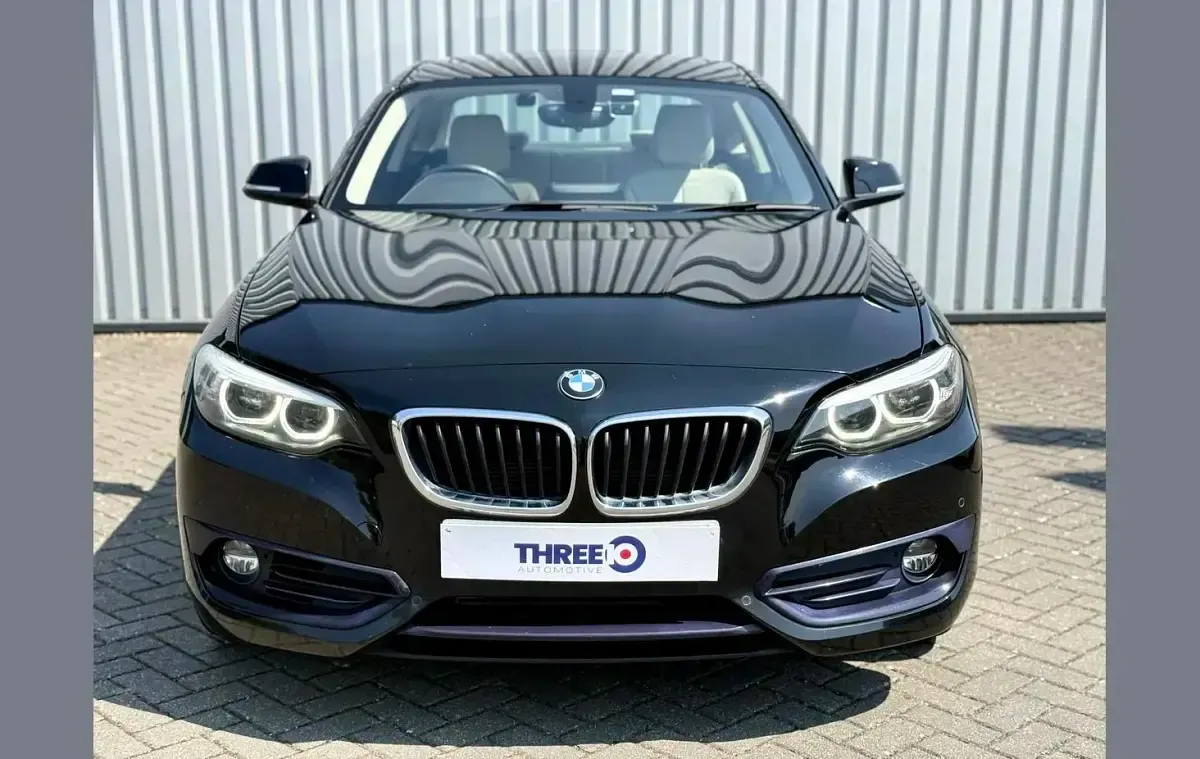 Used BMW 218 Sport Line 134 HP (98 kW) 2017 Black Coupe