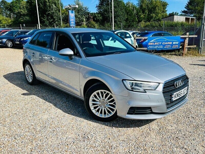 Silver Used 2016 Audi A3 Sportback Design Hatchback | £8,995 (Fair price) - Image 1/4