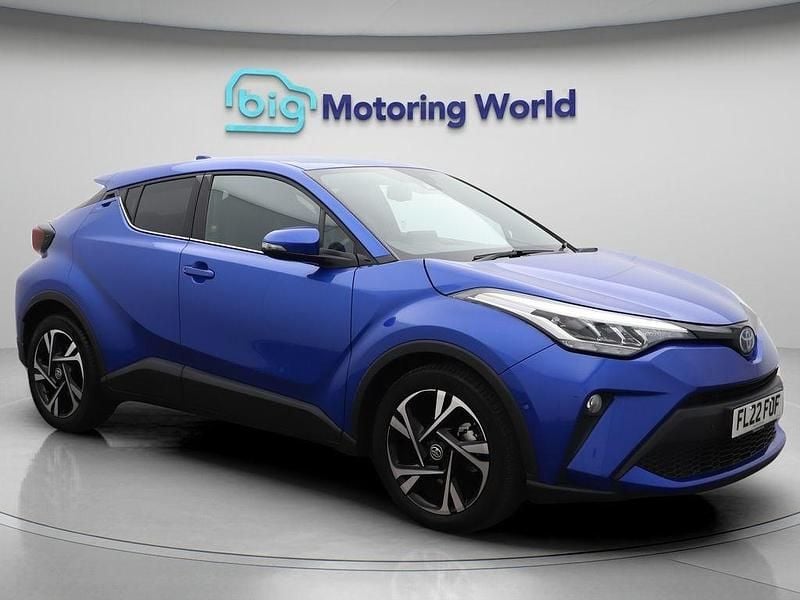 Blue Used 2022 Toyota C-HR Design SUV | £18,831 (Good price) - Image 1/4