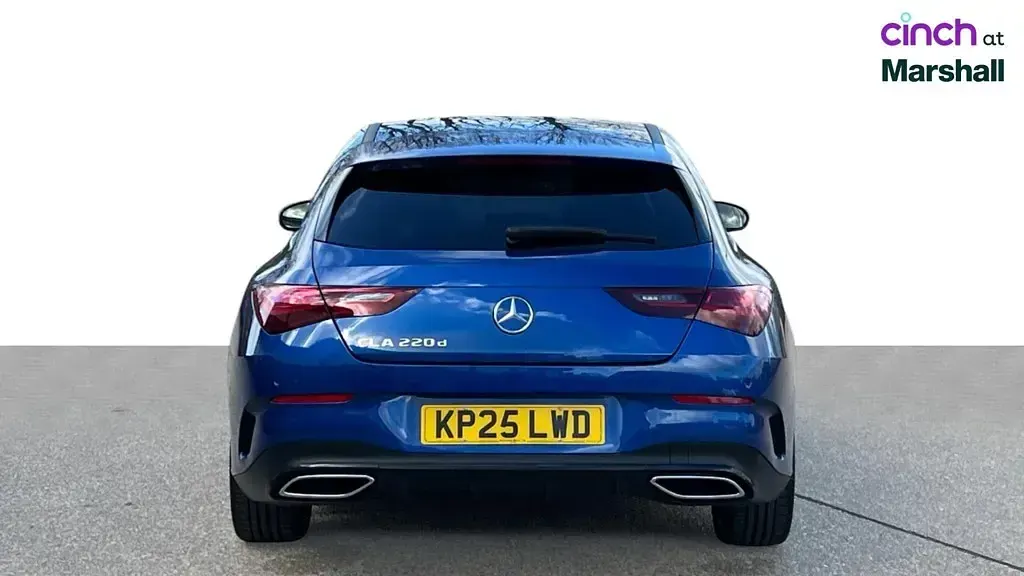 Used Mercedes CLA220 AMG Line Premium Plus 2025 Blue Estate