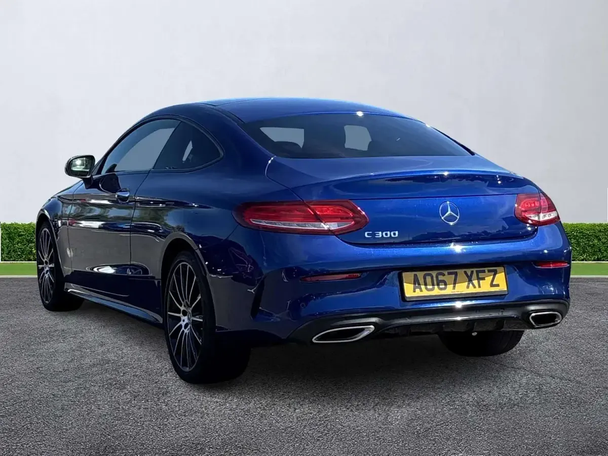 Used Mercedes C300 AMG Line Premium Plus 2017 Blue