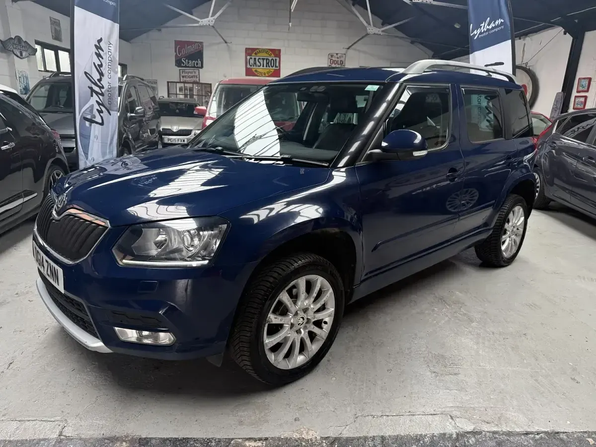 Used Skoda Yeti Elegance 105 HP (77 kW) 2014 Blue SUV