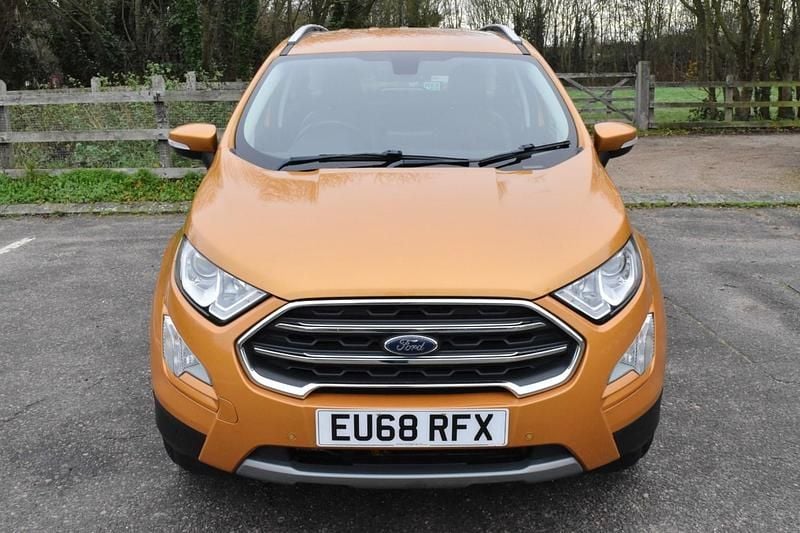 Used Ford Ecosport Titanium 125 HP (91 kW) 2019 Yellow SUV