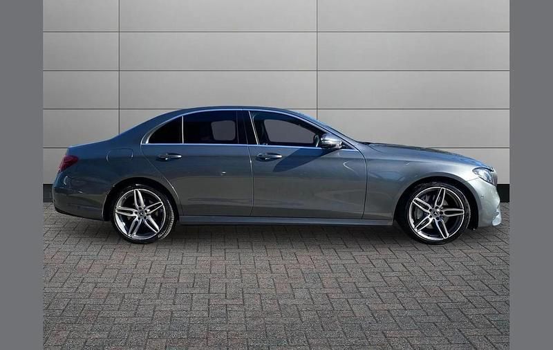 Used Mercedes E220 AMG line 194 HP (142 kW) 2018 Grey Sedan