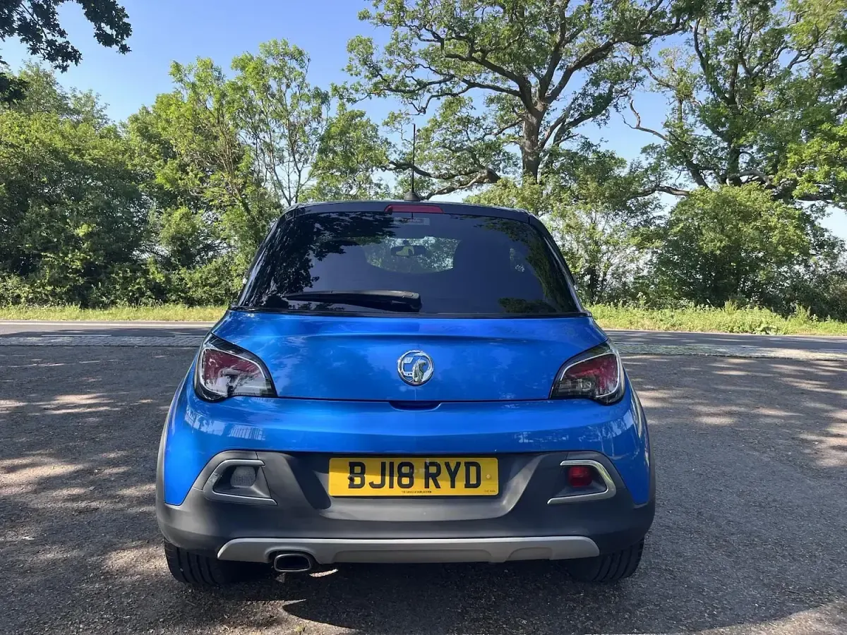 Used Vauxhall Adam Rocks 70 HP (51 kW) 2018 Blue Hatchback