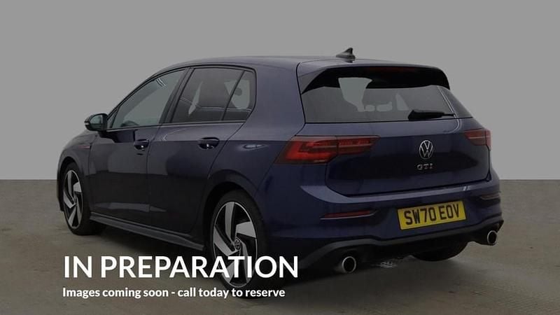 Used VW Golf VII GTI 2020 Blue Hatchback