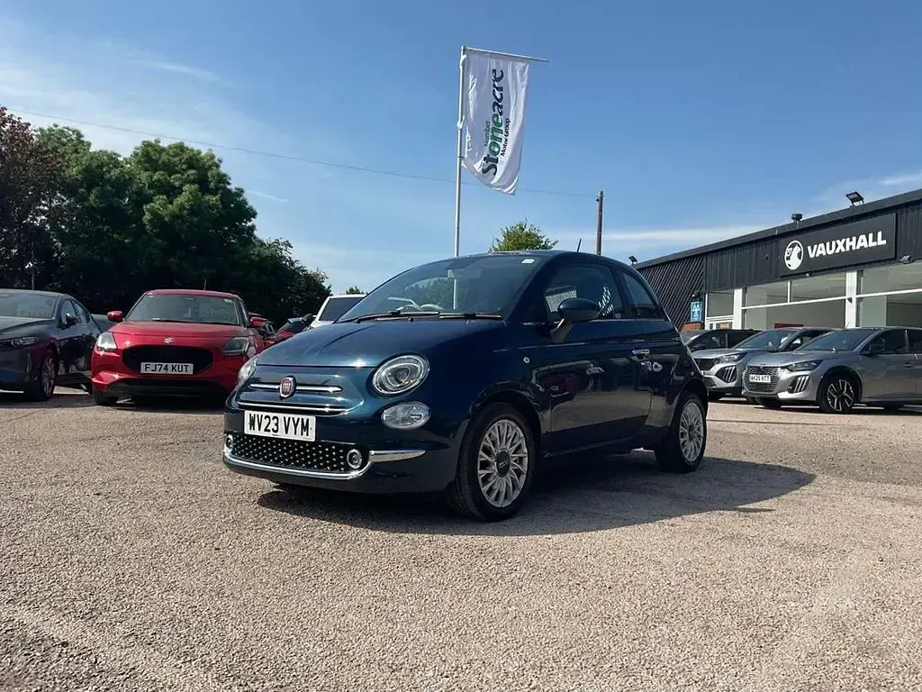 Used Fiat 500 70 HP (51 kW) 2023 Blue Hatchback