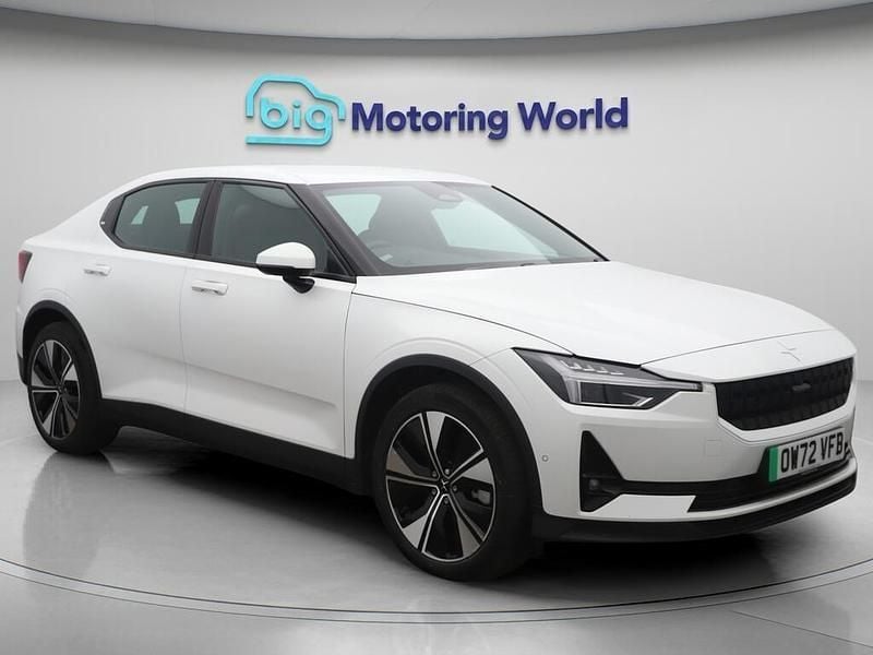 White Used 2023 Polestar 2 Long Range Single Motor Sedan | £18,986 (Good price) - Image 1/4