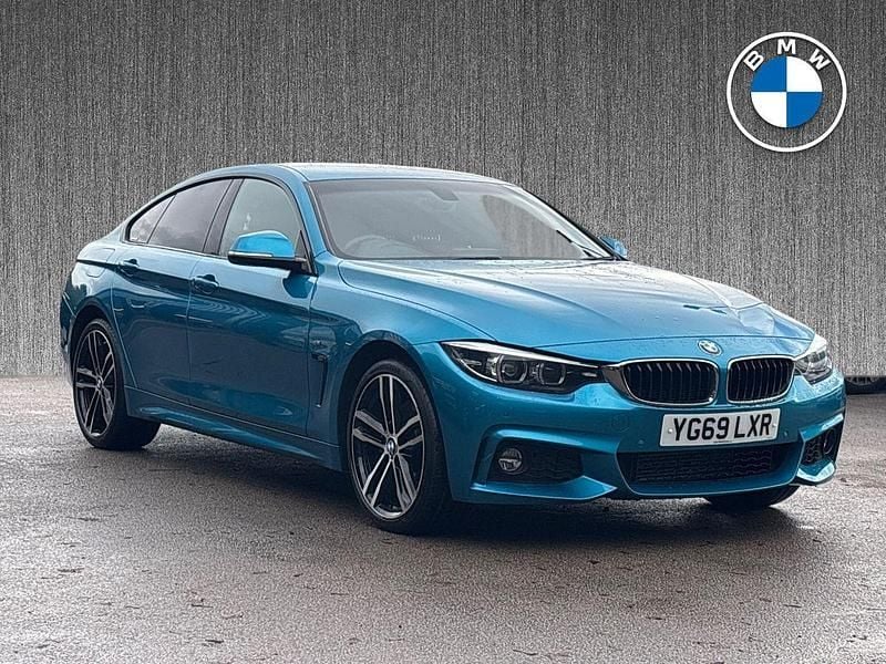 Blue Used 2019 BMW 420 Gran Coupé M Sport Coupe | £18,249 (Fair price) - Image 1/4
