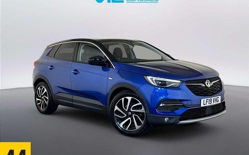 Used Vauxhall Grandland X Ultimate 177 HP (130 kW) 2019 Blue SUV