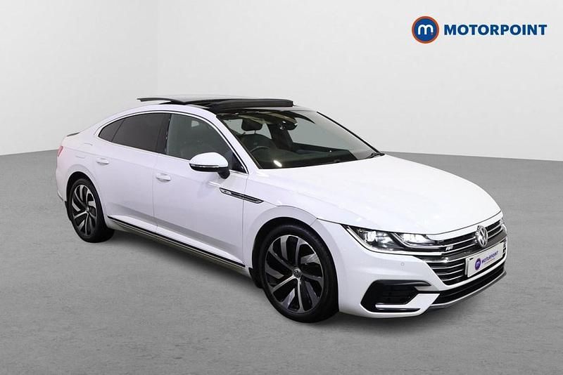 White Used 2019 VW Arteon R-line Hatchback | £18,649 (Fair price) - Image 1/4