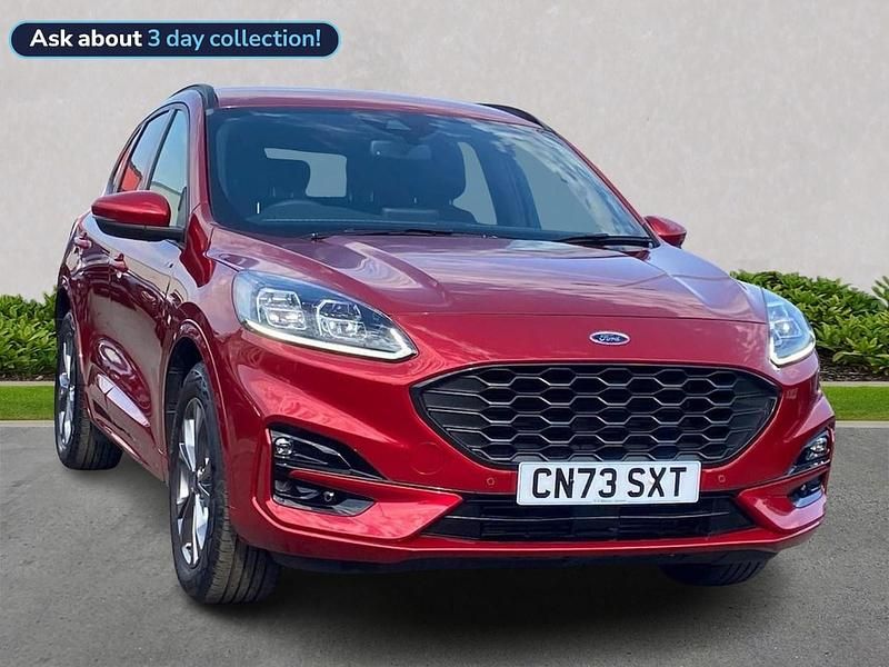 Red Used 2023 Ford Kuga ST-Line SUV | £22,699 (Fair price) - Image 1/4