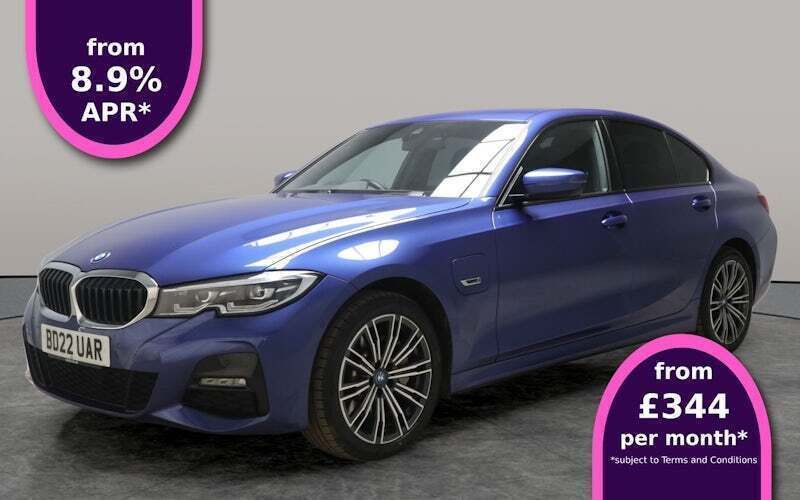 Blue Used 2022 BMW 330e M Sport Sedan | £23,800 (Fair price) - Image 1/3