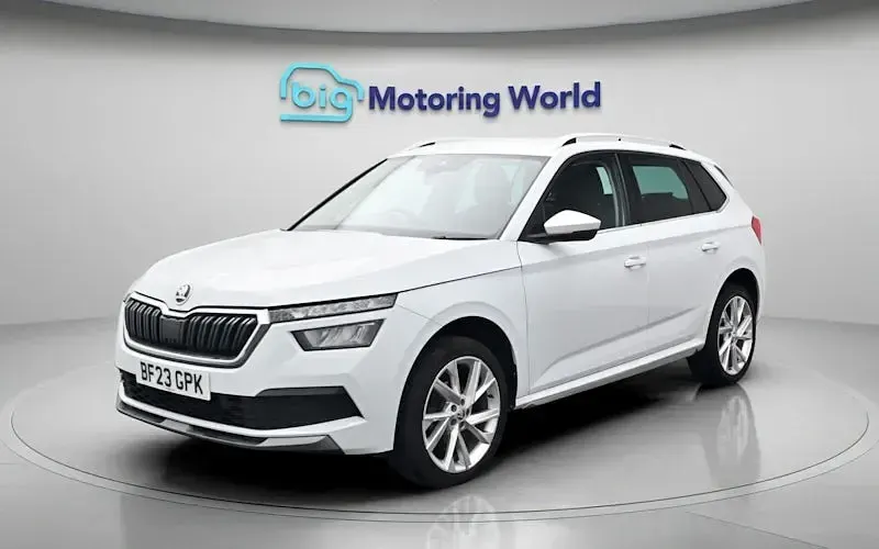 Used Skoda Kamiq SE L Executive 150 HP (110 kW) 2023 White SUV