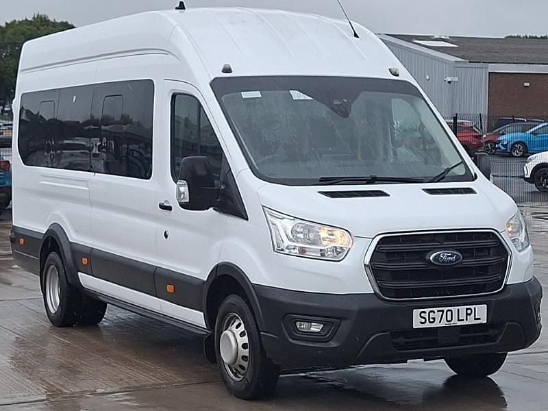 White Used 2020 Ford Transit Trend MPV | £18,698 (A bit pricey) - Image 1/4