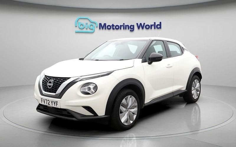 Used Nissan Juke Acenta 114 HP (83 kW) 2023 White SUV