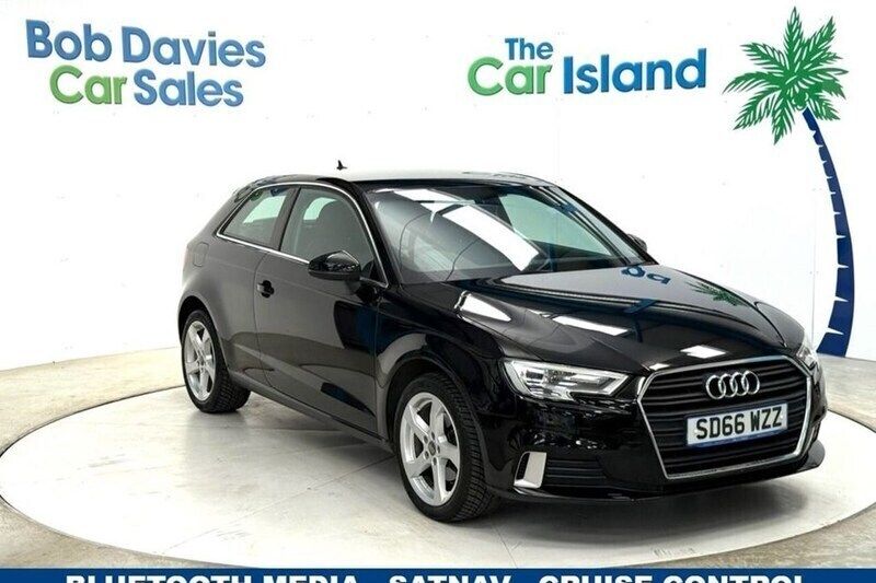 Black Used 2016 Audi A3 Sport Hatchback | £10,850 (Fair price) - Image 1/1