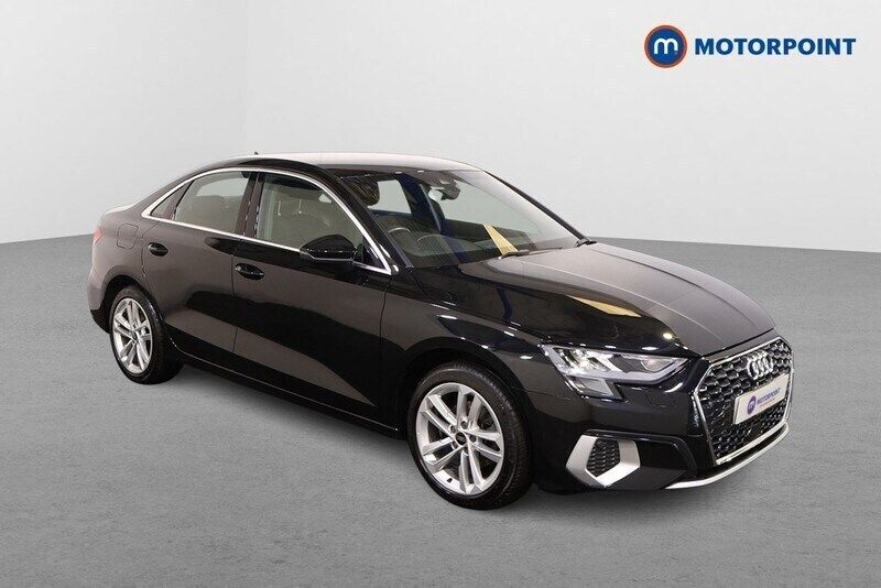 Black Used 2023 Audi A3 Sport Sedan | £20,799 (Super price) - Image 1/4
