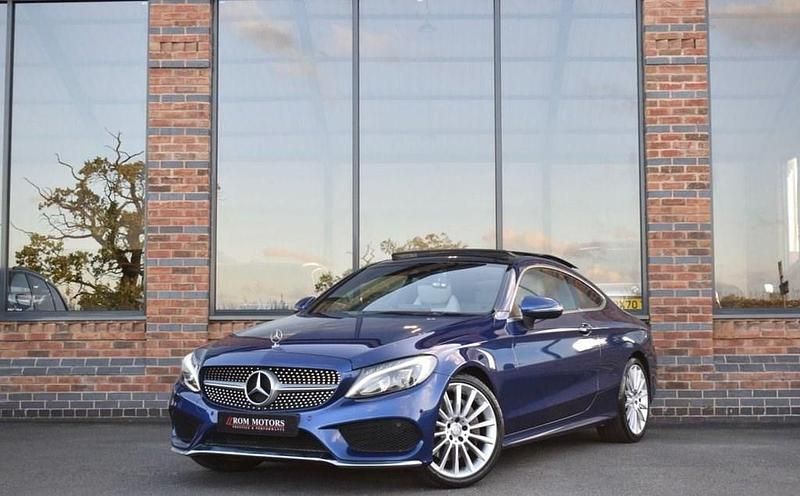 Blue Used 2016 Mercedes C250 AMG Line Premium Plus Coupe | £18,499 (Expensive) - Image 1/4