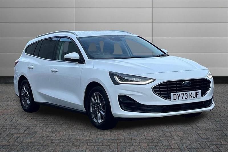 White Used 2023 Ford Focus Titanium Estate | £14,825 (Fair price) - Image 1/4