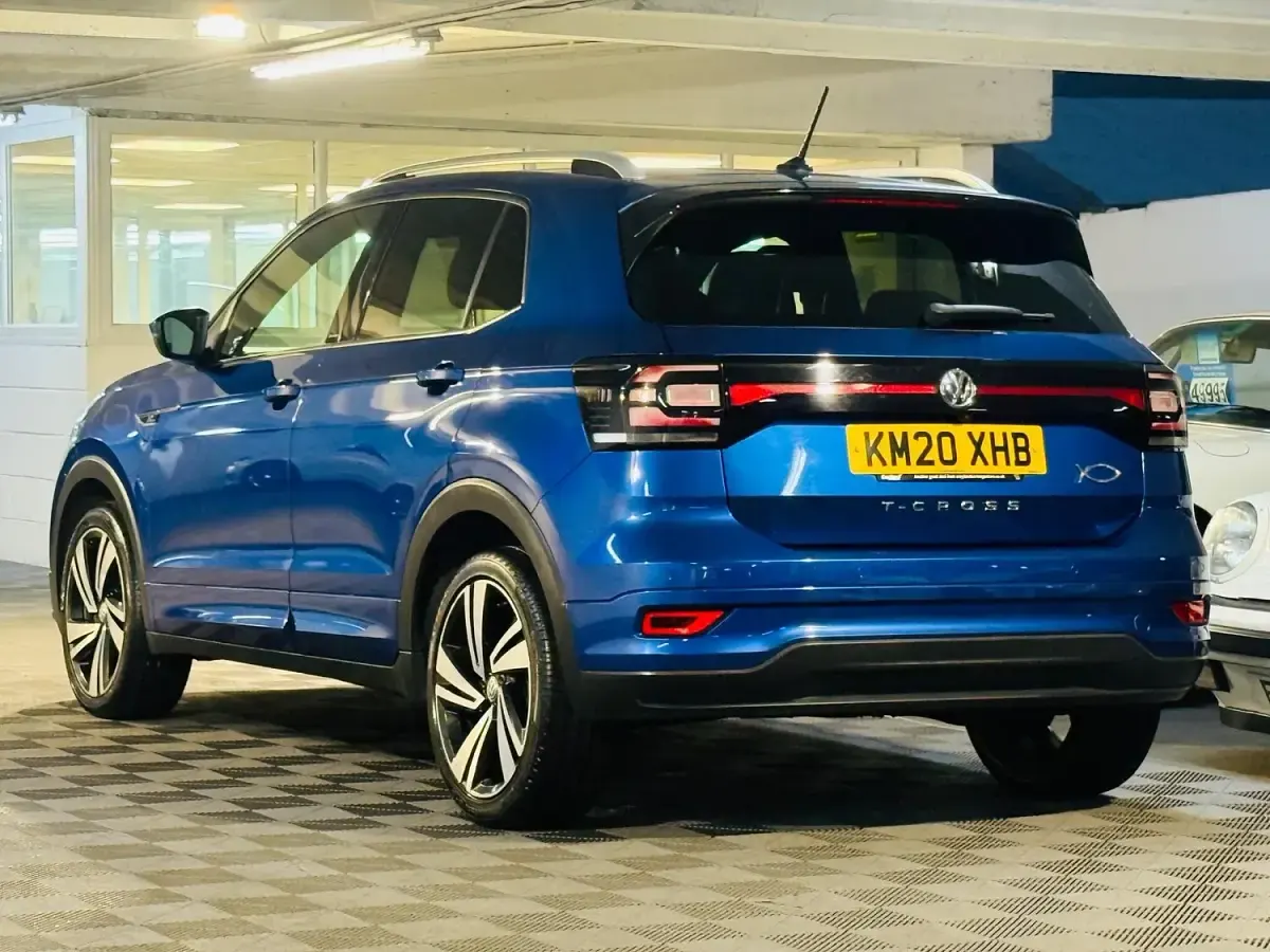 Used VW T-Cross R-line 2020 Blue SUV