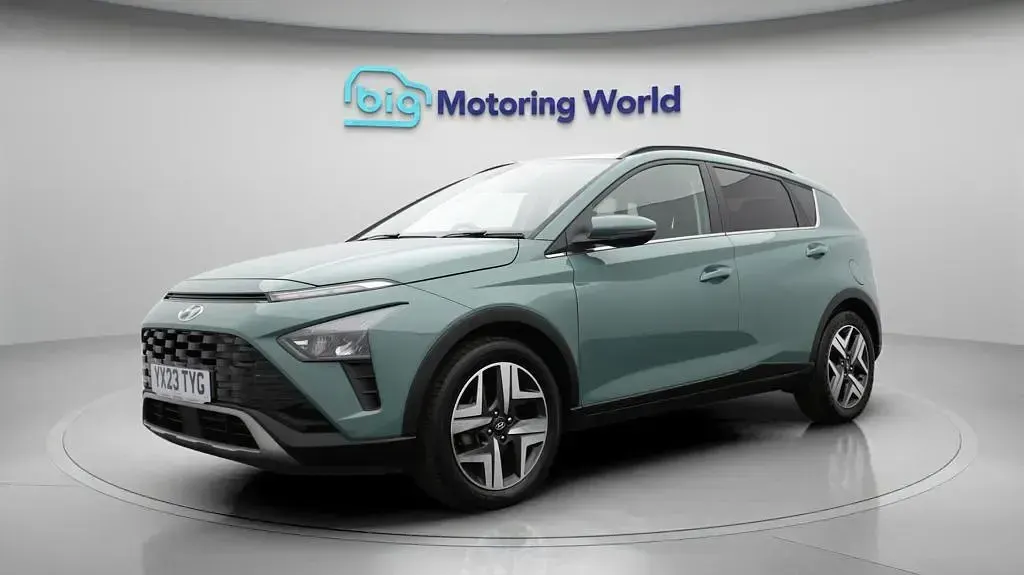 Used Hyundai Bayon Premium 101 HP (74 kW) 2023 Green SUV