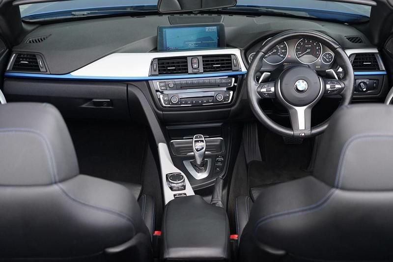 Used BMW 428 M Sport 2014 Blue Cabriolet
