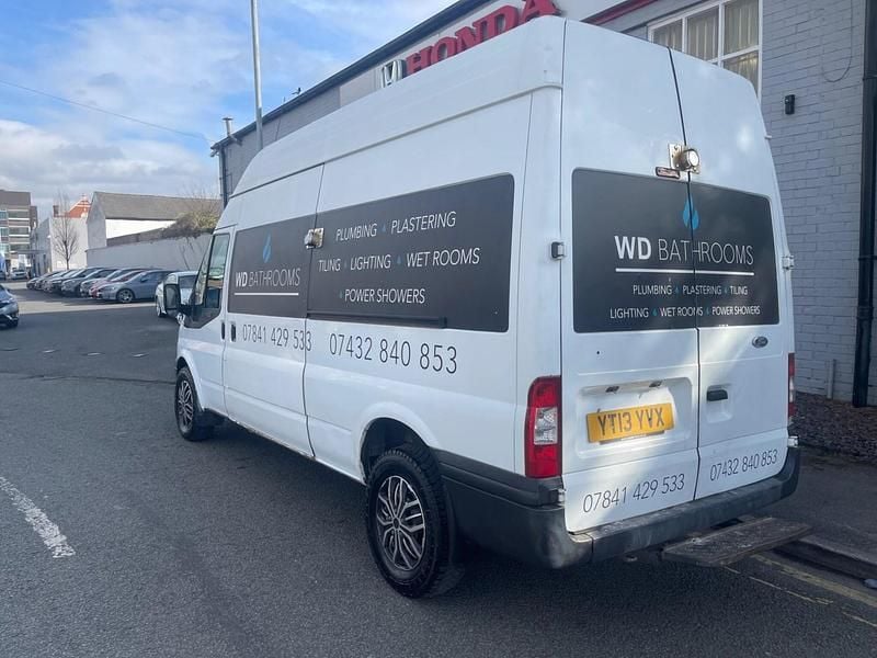 Used Ford Transit 125 HP (91 kW) 2013 White Van